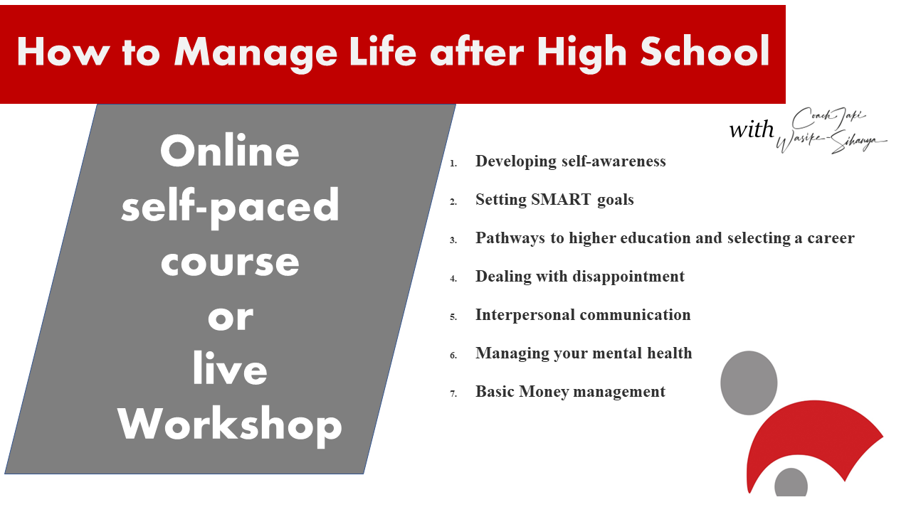 Flyer for How to Manage Life after High School