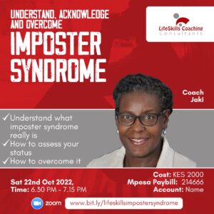 Imposter syndrome poster 